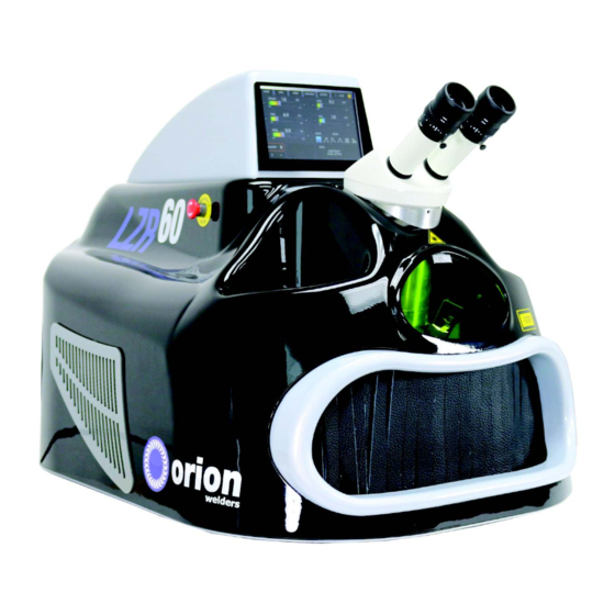 Orion Welders LZR series User Manual