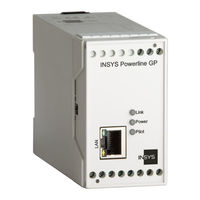 insys icom Powerline GP Manual