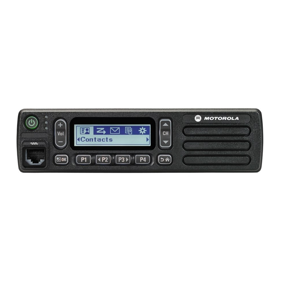 Motorola CM Series Service Information
