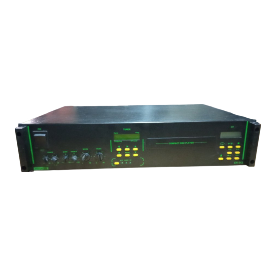 Bouyer ER 513 Manual