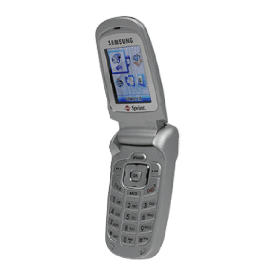 Samsung SPH-A560 Manual