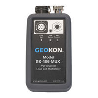 Geokon GK-406 Quick Start Manual