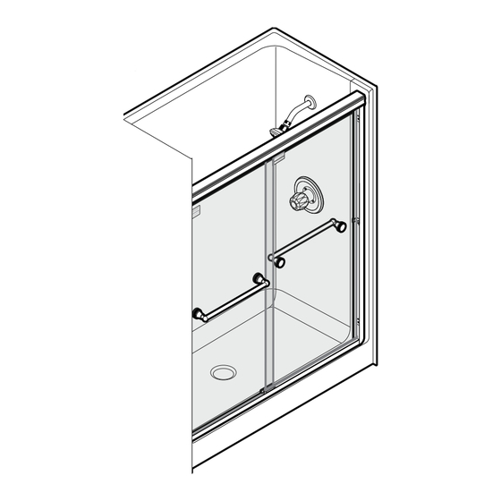 Delta Frameless Sliding Traditional Style Installation Manual