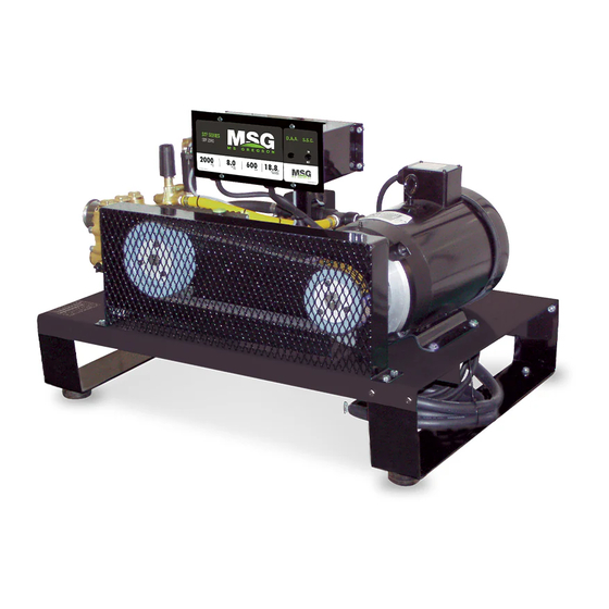 MSG STF2080 Operator's Manual And Part's Manual