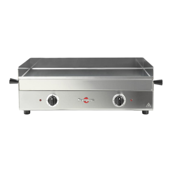 Krampouz Design PFDS2AA-KR Instructions For Use Manual