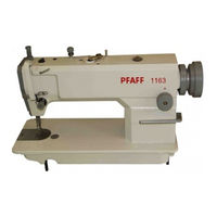 Pfaff 1163 Instruction Manual