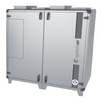 systemair Topvex SR 09, Topvex SR 11, Topvex TR 09 Installation Instructions Manual