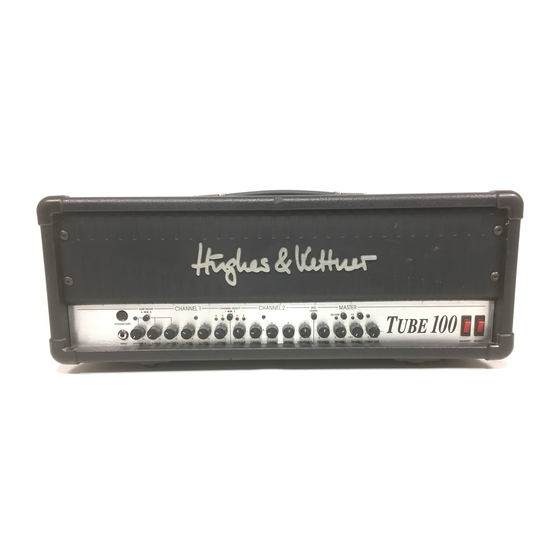 Hughes & Kettner TUBE 50 Manual
