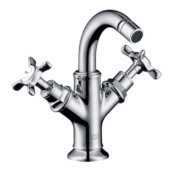 Hans Grohe Axor Montreux 16520 Series Instructions For Use/Assembly Instructions