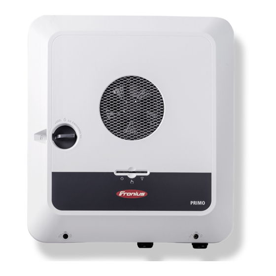 Fronius Symo GEN24 3.0 Plus Quick Start Manual