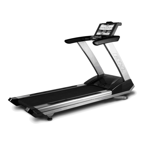 BH FITNESS G790TV Instructions For Assembly And Use