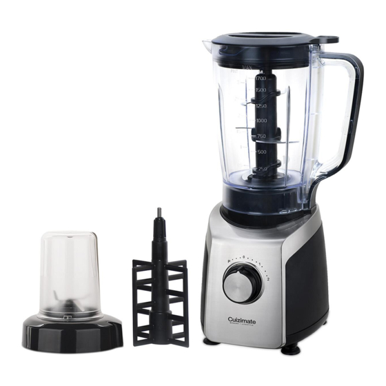 Cuizimate RBSHIBLENDER Instruction Manual