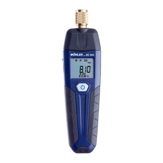 Wohler Smart Connect SC 660 Operating Instructions Manual