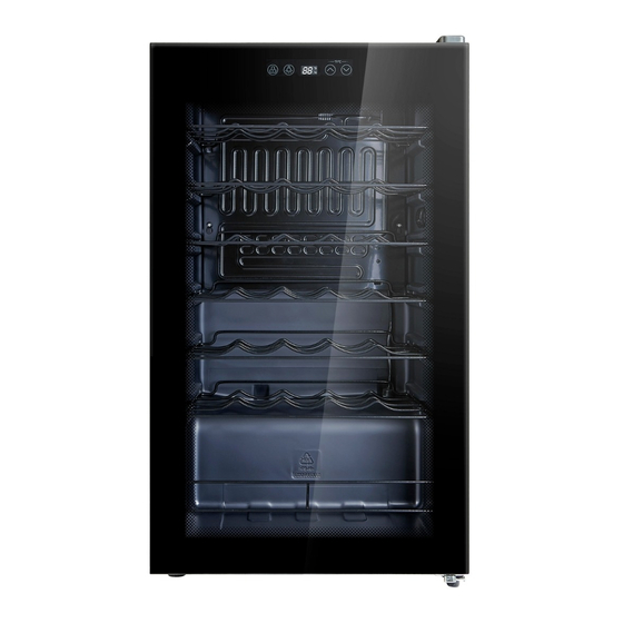 User Manuals: SENZ SWC34B Wine Cooler