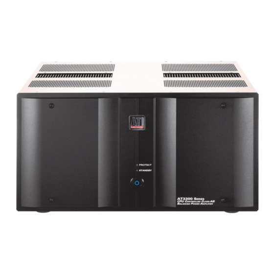 User Manuals: ATI Technologies AT3300 Series Amplifier