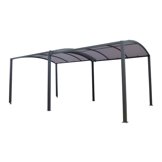 leco Pergola Jotta 2.0 Assembly Instructions Manual