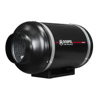 DOSPEL Comfort TURBO-SILENT 150 User Manual
