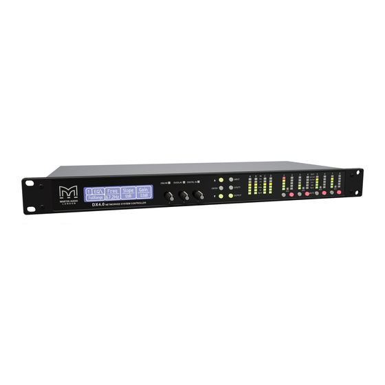 Martin Audio DX4.0 User Manual