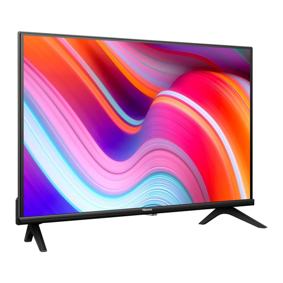 Hisense 40A4KAU Quick Setup Manual
