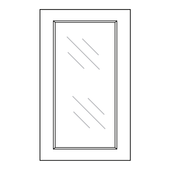 Robern Main Line ROB-DM1640RM76 Installation Instructions
