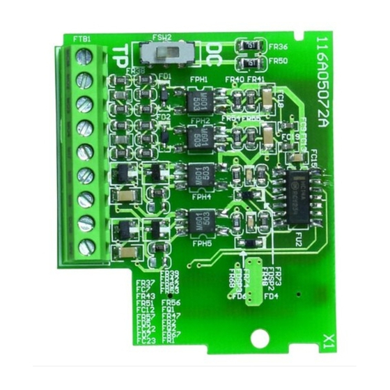 Delta Electronics EME-A22A Instruction Sheet