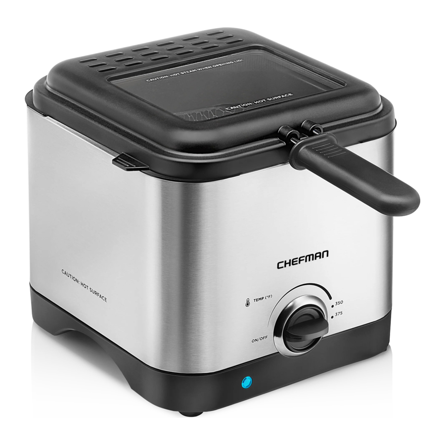 Chefman FRY GUY RJ07-15-SS Manual