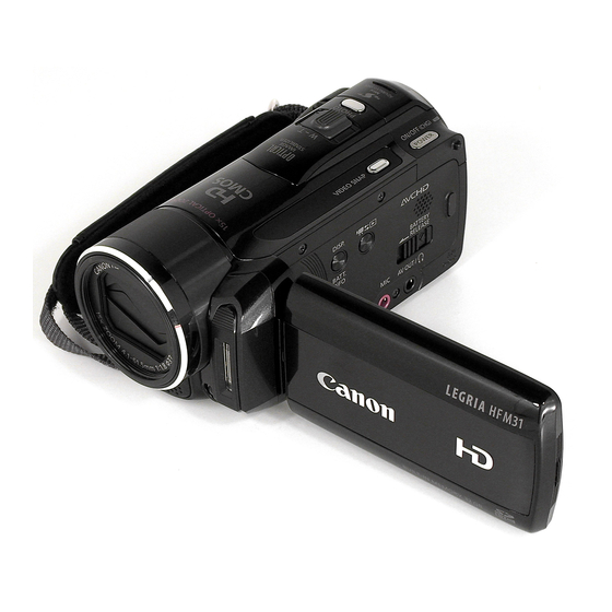 Canon VIXIA HF M30 Manual