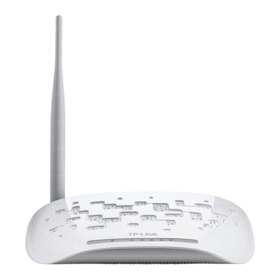 TP-Link TD-W8151N User Manual
