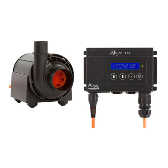 abyzz A100 Operating Manual
