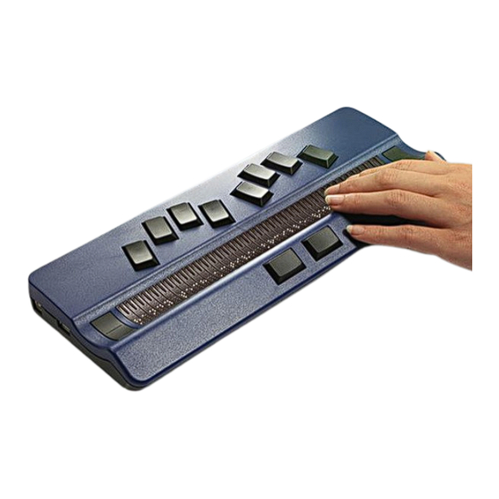 Handy Tech Connect Braille User Manual