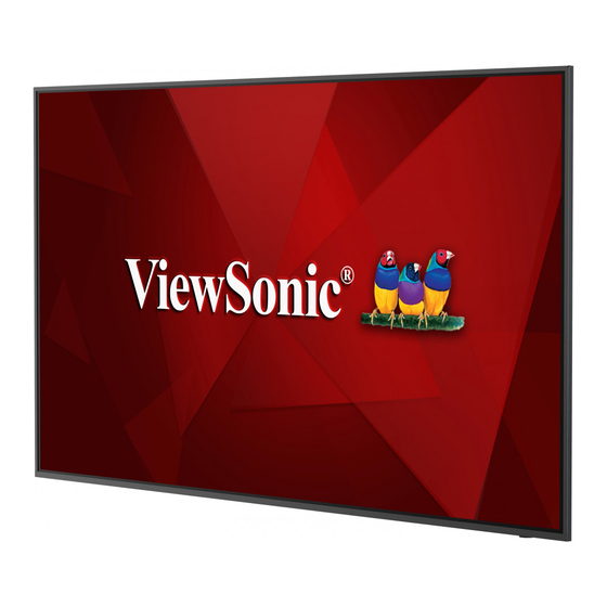 ViewSonic CDE6520 User Manual