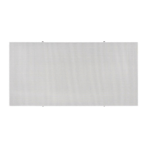 Crestron SAROS ICT5T-12-W-T-EACH+ Quick Start
