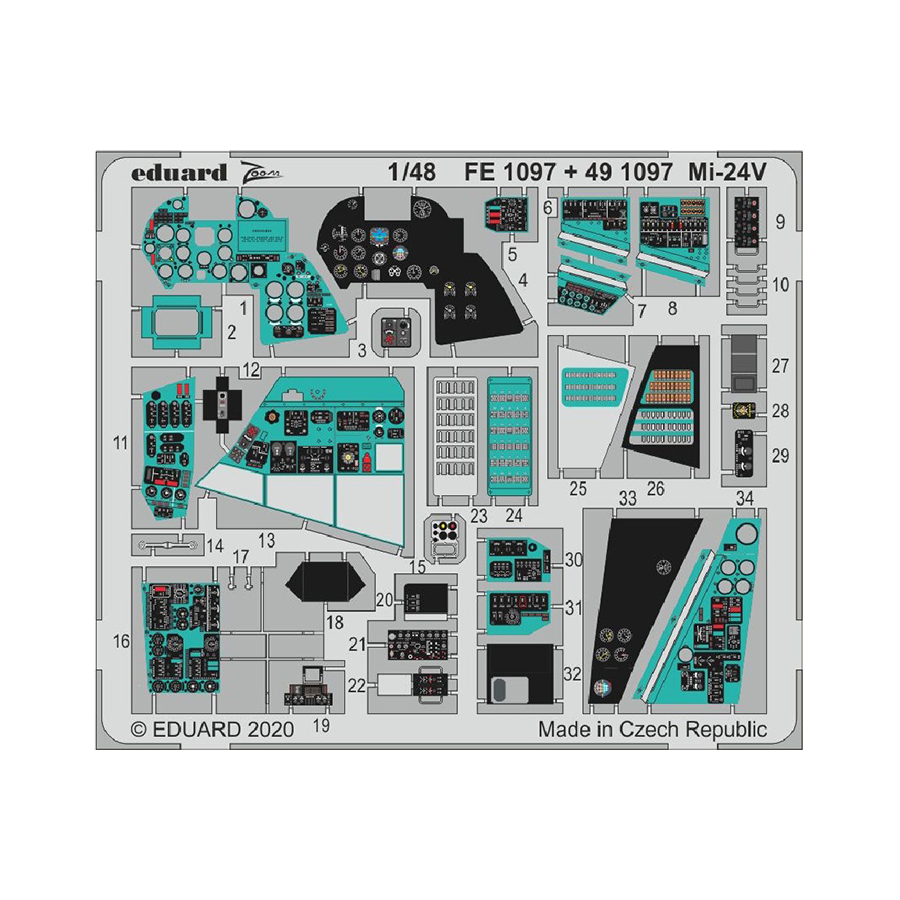 Eduard Mi-24V Manual