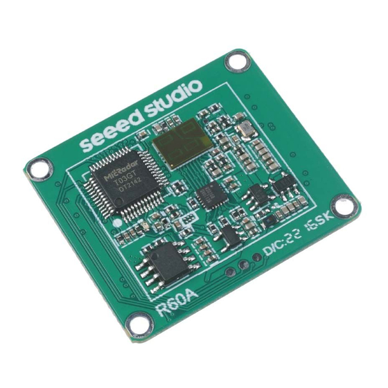 Seeed MR60BHA1 Manuals