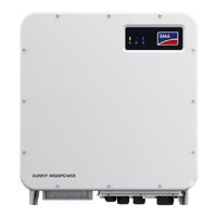 SMA SHP 100-20 Manual