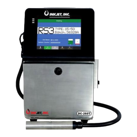 InkJet DuraCode Series Operation Manual