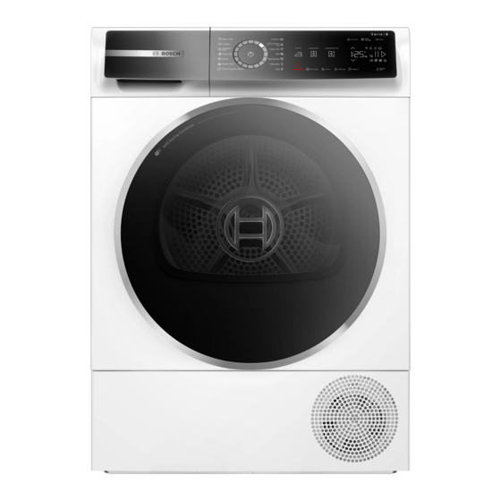 Bosch WQB245B0ME User Manual And Installation Instructions