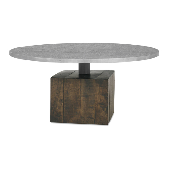 Urban Barn Egerton Coffee Table Assembly Instructions