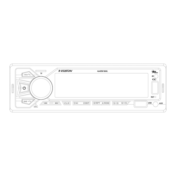 KDX R-032BT24V User Manual