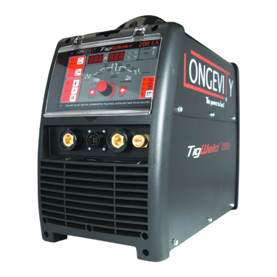 Longevity TigWeld 200EX Operator's Manual