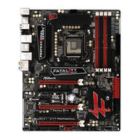 ASRock Fatal1ty Z77 Professional User Manual