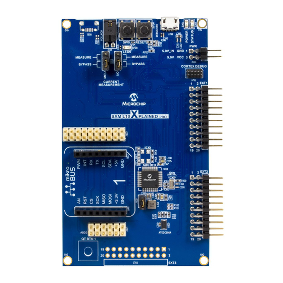 Microchip Technology SAM L10 Xplained Pro Getting Started