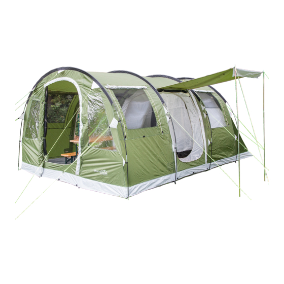 skandika outdoor GOTLAND 4 Setup Instruction