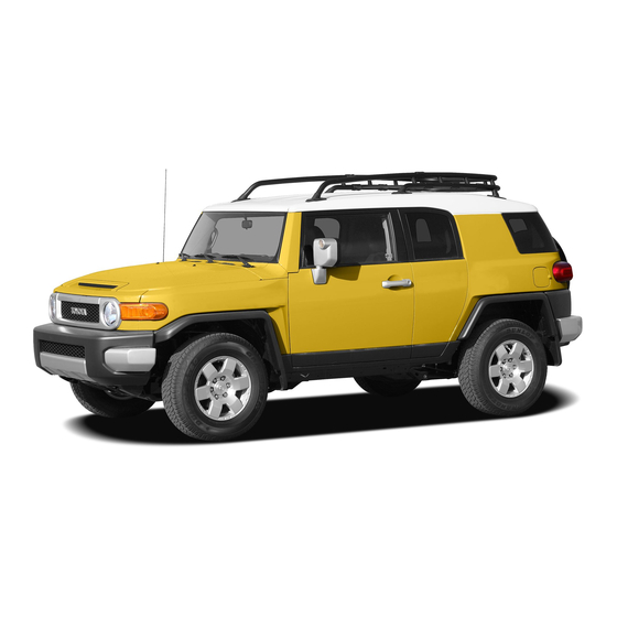 Toyota FJ Cruiser Instructions For Adjusting And Operating
