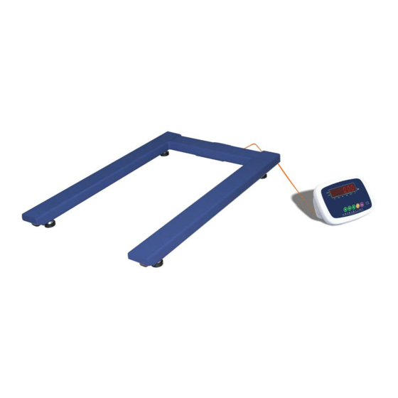 Lidén Weighing LUW-2000 Pallet Scale Manuals