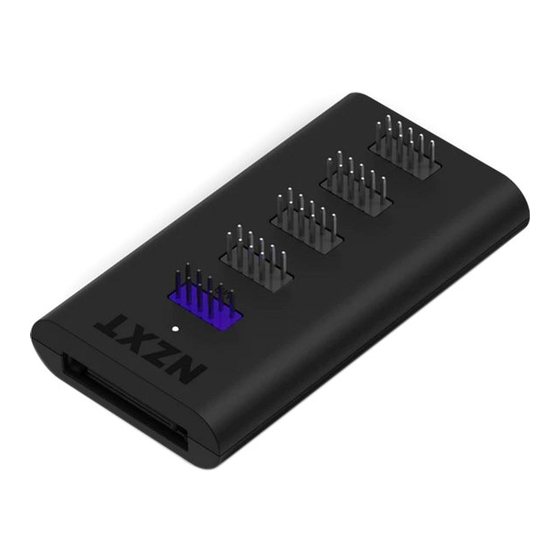 NZXT INTERNAL USB HUB Manual