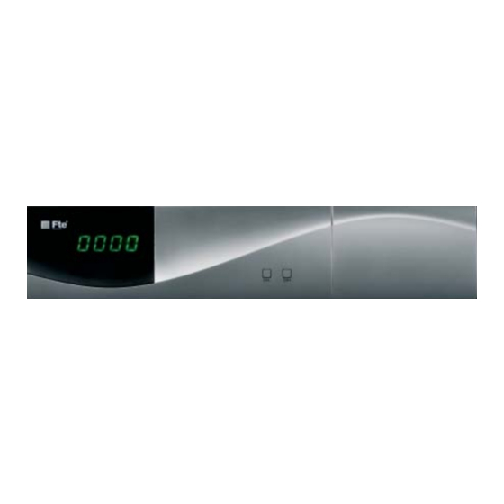 FTE Maximal MAX S402PVR Manual