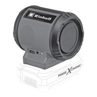 EINHELL TC-SR 18 Li BT Operating Instructions Manual