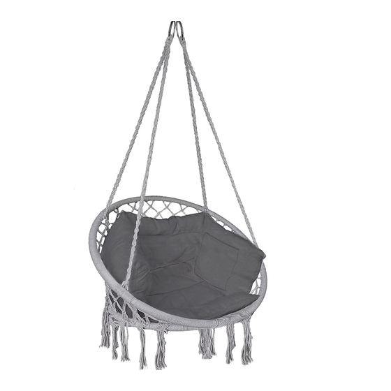 VOUNOT HAMMOCK SWING CHAIR WITH CUSHION Assembly Instruction Manual