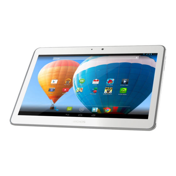 Archos Xenon Series How To Reinitialize